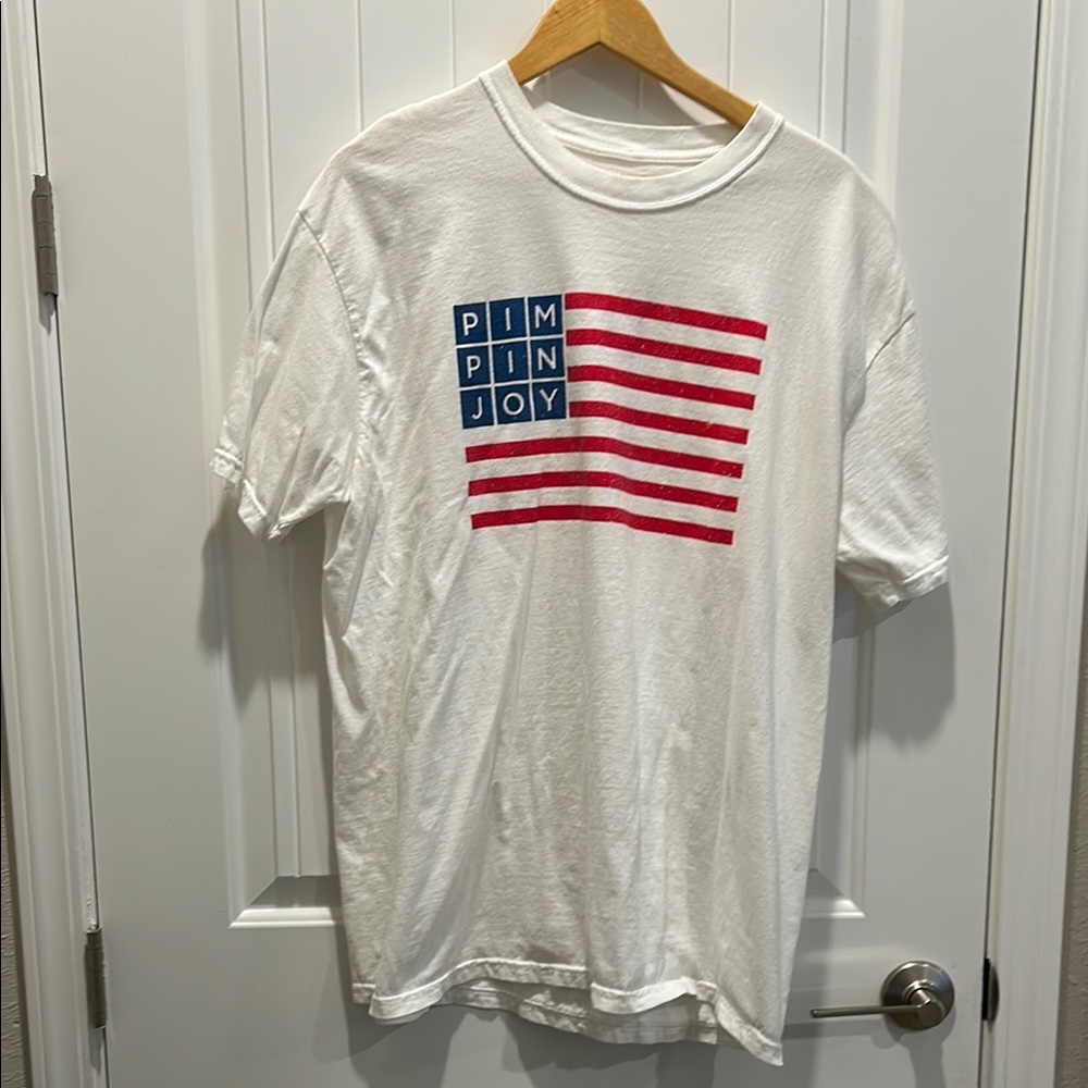 Pimpin Joy White T- shirt